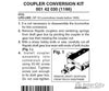 Micro Trains N 142030 Locomotive Coupler Conversion Kits W/Pilot Face -- Life Like Gp18 (Front &