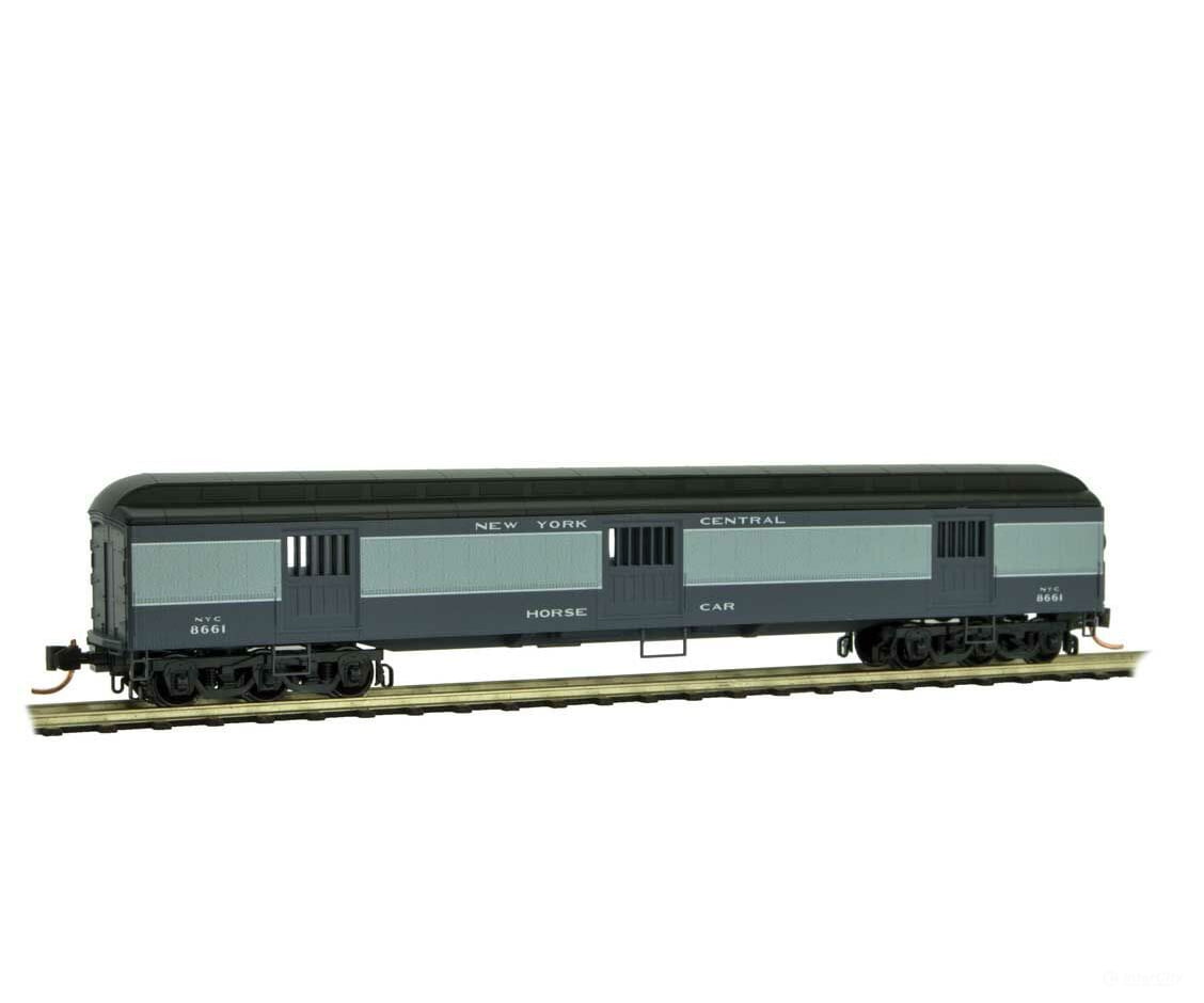 Micro Trains N 14900130 Acf 70 Heavyweight Horse & Express Baggage Car - Ready To Run -- New York