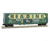 Micro Trains N 18000060 50 Boxcar W/10 Door No Roofwalk Short Ladders - Ready To Run -- Reading