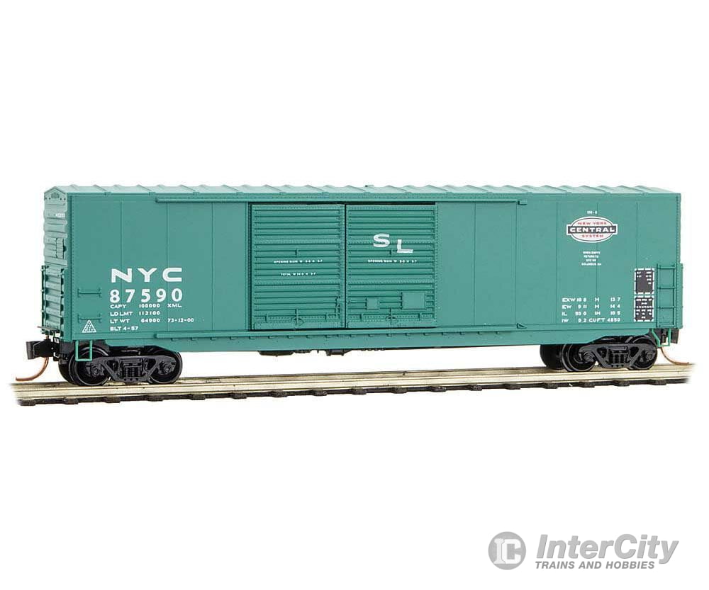 Micro Trains N 18200020 50 Double-Door Boxcar W/8 Doors No Roofwalk Short Ladders - Ready To Run --