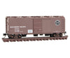 Micro Trains N 2000247 40’ Single-Door Boxcar With Add-On Roof Hatches And Hopper Outlets - Ready