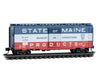 Micro Trains N 2000497 40’ Single-Door Boxcar - Bangor & Aroostook #4295 (State of Maine blue white red) Freight Cars