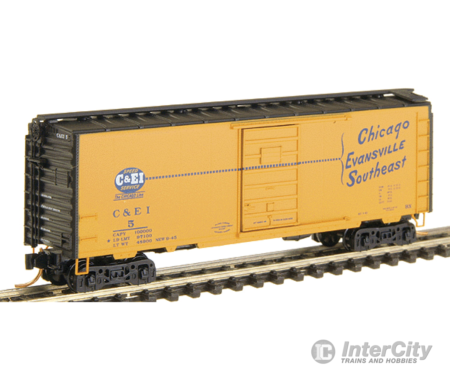 Micro Trains N 2000705 40’ Standard Box W/Superior Door - Chicago & Eastern Illinois #5