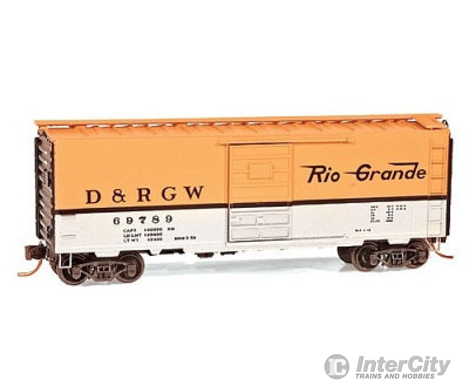 Micro Trains N 2000866 40’ Single-Door Boxcar - Superior Doors Denver & Rio Grande Western #69789