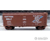 Micro Trains N 2100550 40 Plug-Door Boxcar - Ready To Run -- Cotton Belt Ssw #30015 (Boxcar Red