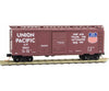 Micro Trains N 2200192 40 Plug & Sliding Door Boxcar - Ready To Run -- Union Pacific #111163 (Boxcar