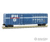 Micro Trains N 2500970 50 Rib-Side Single-Door Boxcar No Roofwalk - Ready To Run -- Port Huron &