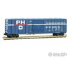 Micro Trains N 2500970 50 Rib-Side Single-Door Boxcar No Roofwalk - Ready To Run -- Port Huron &