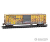 Micro Trains N 2544442 50’ Rib-Side Single-Door Boxcar No Roofwalk - San Luis Central #1161 (Weathered Ex-Railbox