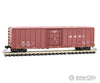 Micro Trains N 2700440 50 Rib-Side Plug-Door Boxcar No Roofwalk - Ready To Run -- Bnsf Railway