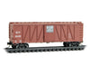 Micro Trains N 2800171 40’ Outside-Braced Single-Door Boxcar - Western Pacific #26038 (Boxcar Red