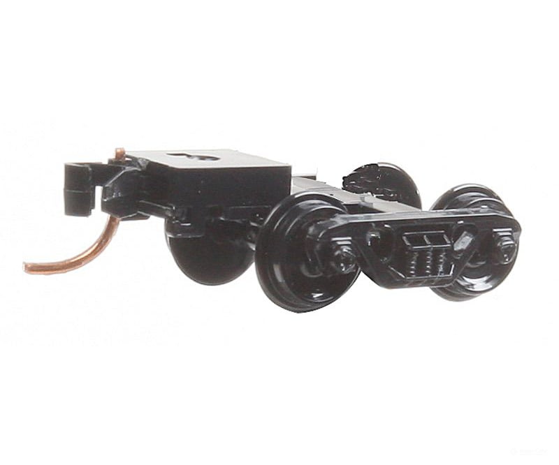 Micro Trains N 302042 Barber Roller-Bearing Trucks -- With Medium Extended Couplers 1 Pair &