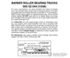 Micro Trains N 302044 Barber Roller-Bearing Trucks -- With Long Extended Couplers 1 Pair &