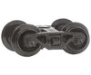 Micro Trains N 302140 Caboose Trucks - 1 Pair -- Bettendorf Swing-Motion Type Couplers &