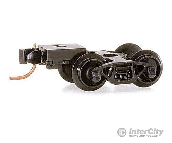 Micro Trains N 302162 Freight Car Trucks 1 Pair -- Dalman 2-Level (Talgo Style W/Knuckle Coupler)