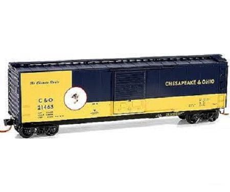 Micro Trains N 3100073 Cameo Series: 50 Pullman-Standard Box Car -- Chesapeake & Ohio #3 (Different