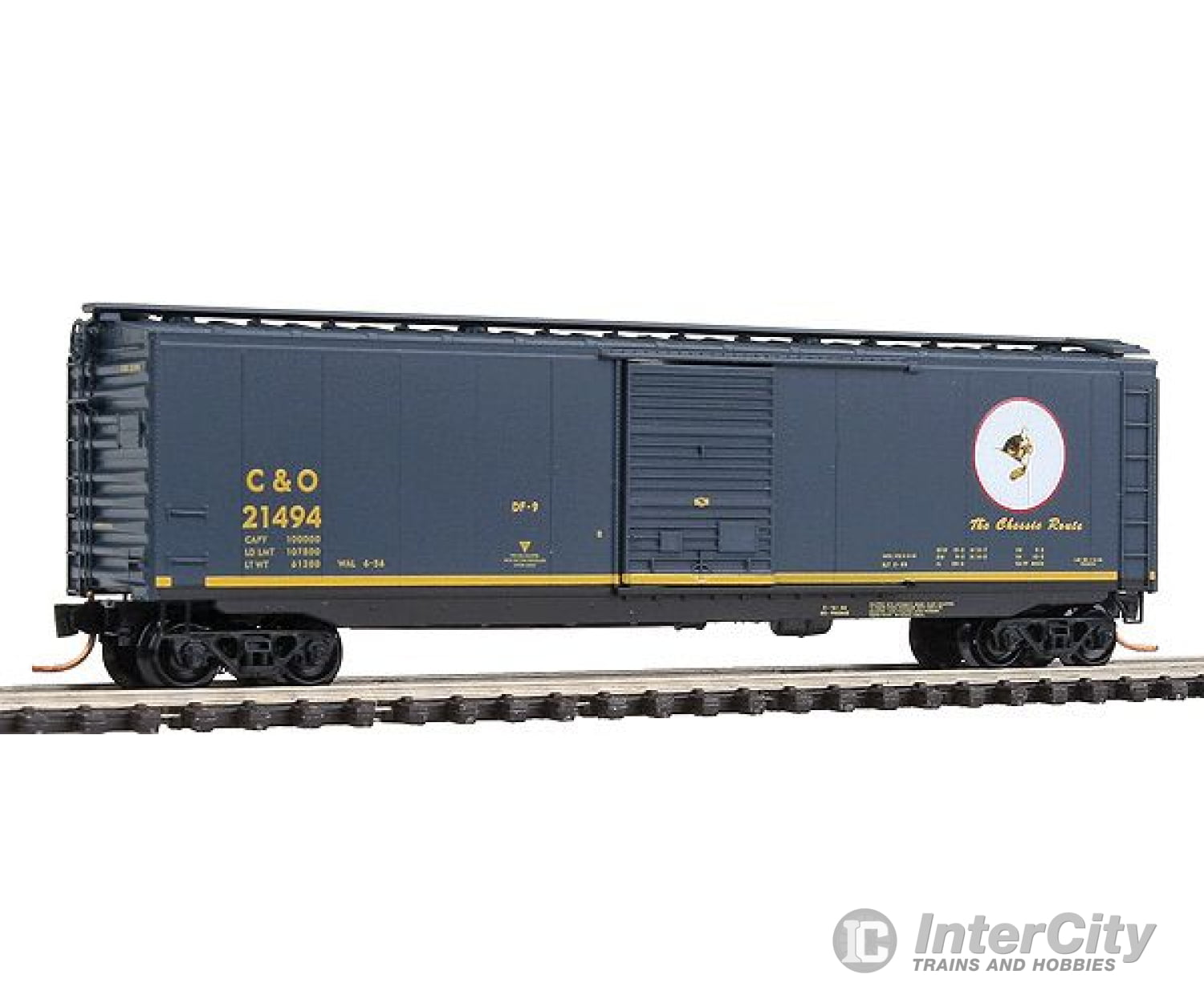 Micro Trains N 3100076 Cameo Series: 50 Pullman-Standard Boxcar -- Chesapeake & Ohio #6 (Different