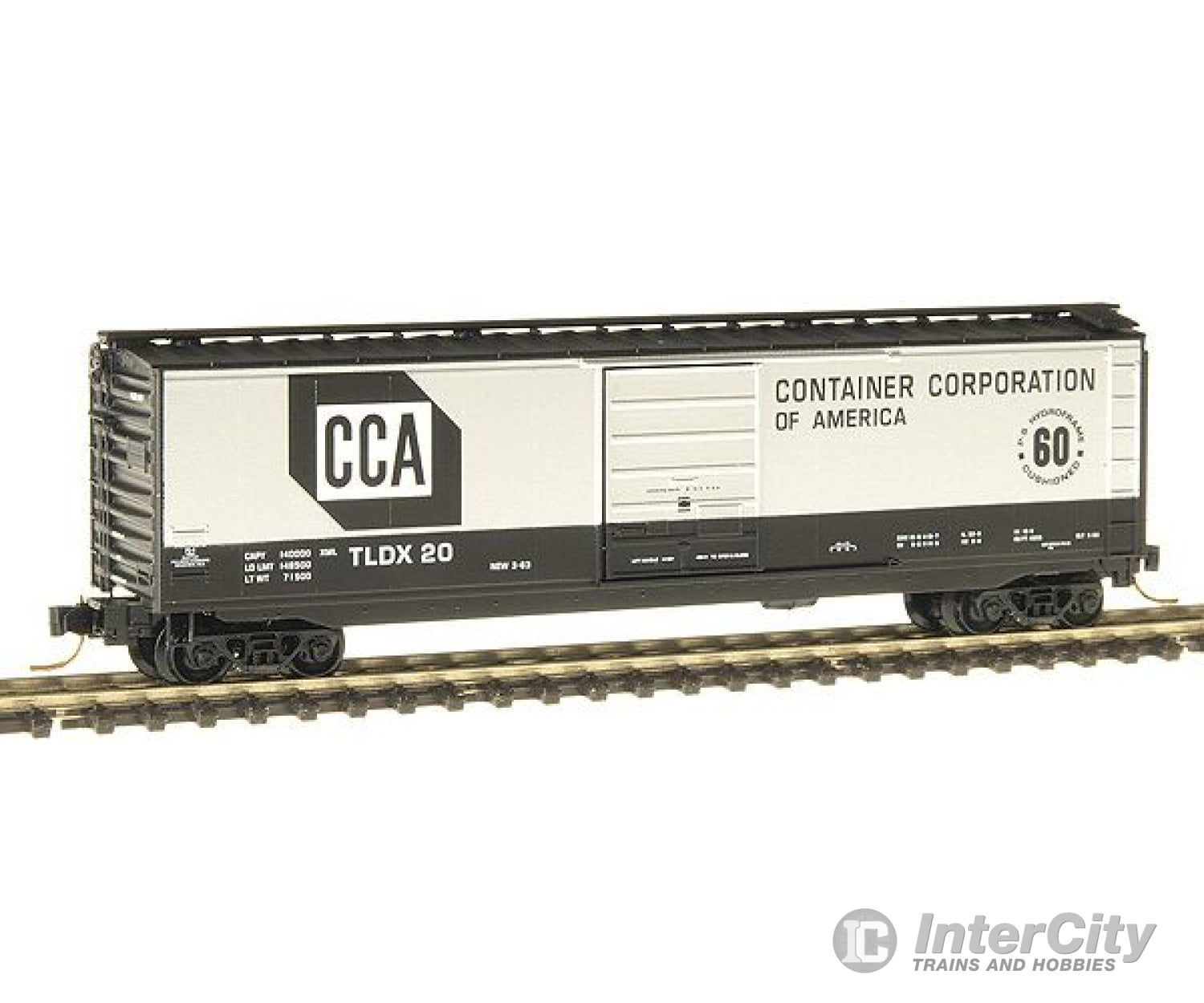 Micro Trains N 3100210 50 Standard Single Door Boxcar -- Container Corporation Of America #Tldx 20