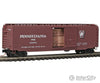 Micro Trains N 3100412 50 Single-Door Boxcar - Ready To Run -- With Freight Load Pennsylvania