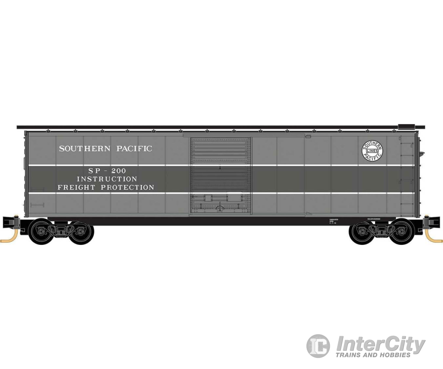 Micro Trains N 3100490 50 Single-Door Boxcar - Ready To Run -- Southern Pacific 200 (Impact