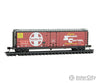 Micro Trains N 3200621 50’ Plug-Door Boxcar - Santa Fe #525255 (red silver white black ends large logo) Freight Cars