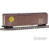 Micro Trains N 34220 50 Standard Boxcar Double Doors -- New York Central #45335 (Boxcar Red W/Early