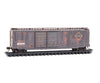 Micro Trains N 3444500 50’ Double-Door Boxcar - Erie #67070 (Weathered Boxcar Red CR Family Series Car #2) Freight Cars