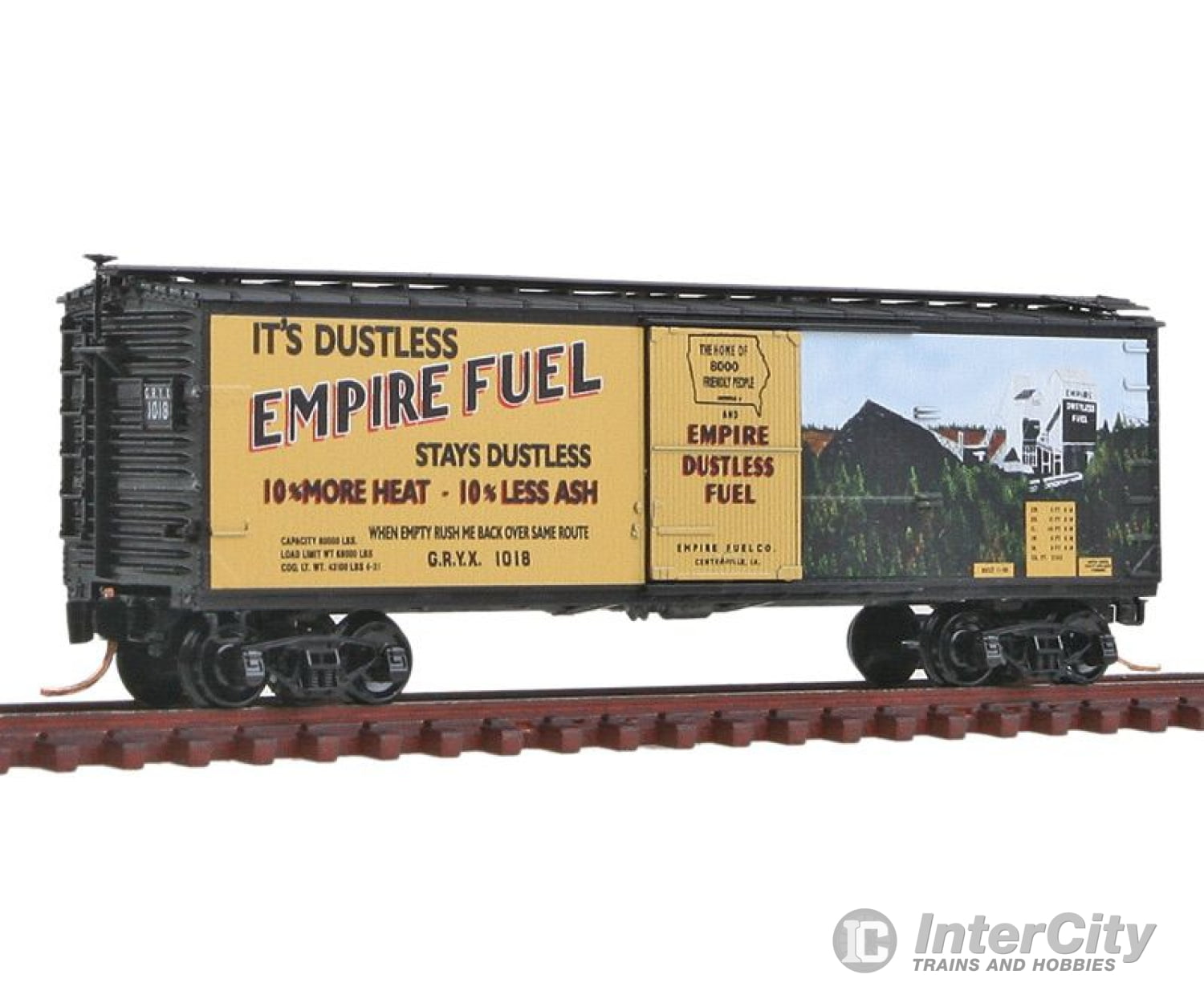 Micro Trains N 3900240 40 Double-Sheathed Wood Boxcar W/Vertical Brake Wheel - Ready To Run --