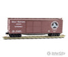 Micro Trains N 4100030 40 Double-Sheathed 1-1/2 Door Wood Boxcar W/Vertical Brake Wheel Ready To Run