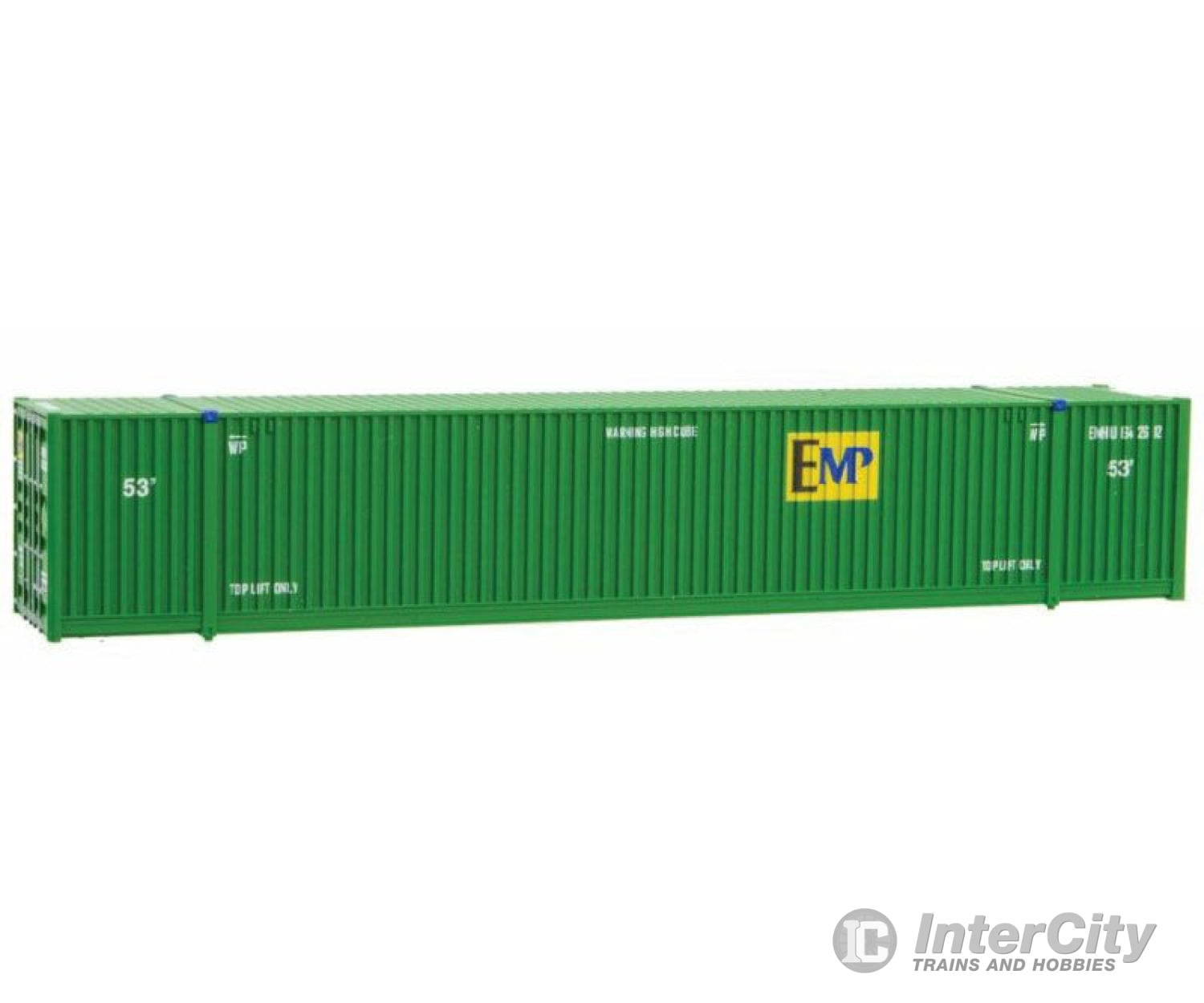 Micro Trains N 46900050 Cimc 53 Corrugated Container - Ready To Run -- Emp #642612 (Green Yellow)