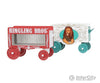 Micro Trains N 47000049 Vintage Circus Wagon 2-Pack - Assembled -- Ringling Bros. And Barnum &