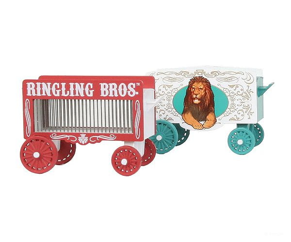 Micro Trains N 47000049 Vintage Circus Wagon 2-Pack - Assembled -- Ringling Bros. And Barnum &