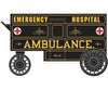 Micro Trains N 47000299 Horse-Drawn Ambulance Wagon 2-Pack - Assembled -- 1 Each: White Black Cars &