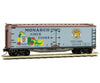 Micro Trains N 4900300 40 Double-Sheathed Wood Reefer With Vertical Brake Wheel - Ready To Run --