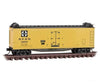 Micro Trains N 4900910 40 Double-Sheathed Wood Reefer Vertical Brake Wheel Hatch Hoods - Ready T --