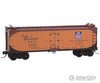 Micro Trains N 49500 40 Double-Sheathed Wood Reefer W/Vertical Brake Wheel -- Pacific Fruit Express