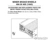 Micro Trains N 49905905 Brake Wheels -- Horizontal Mount Miner Pkg(12) Detailing Parts