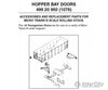 Micro Trains N 49920950 Bay Doors Hopper -- Pkg(12) Parts