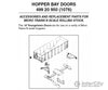 Micro Trains N 49920950 Bay Doors Hopper -- Pkg(12) Parts
