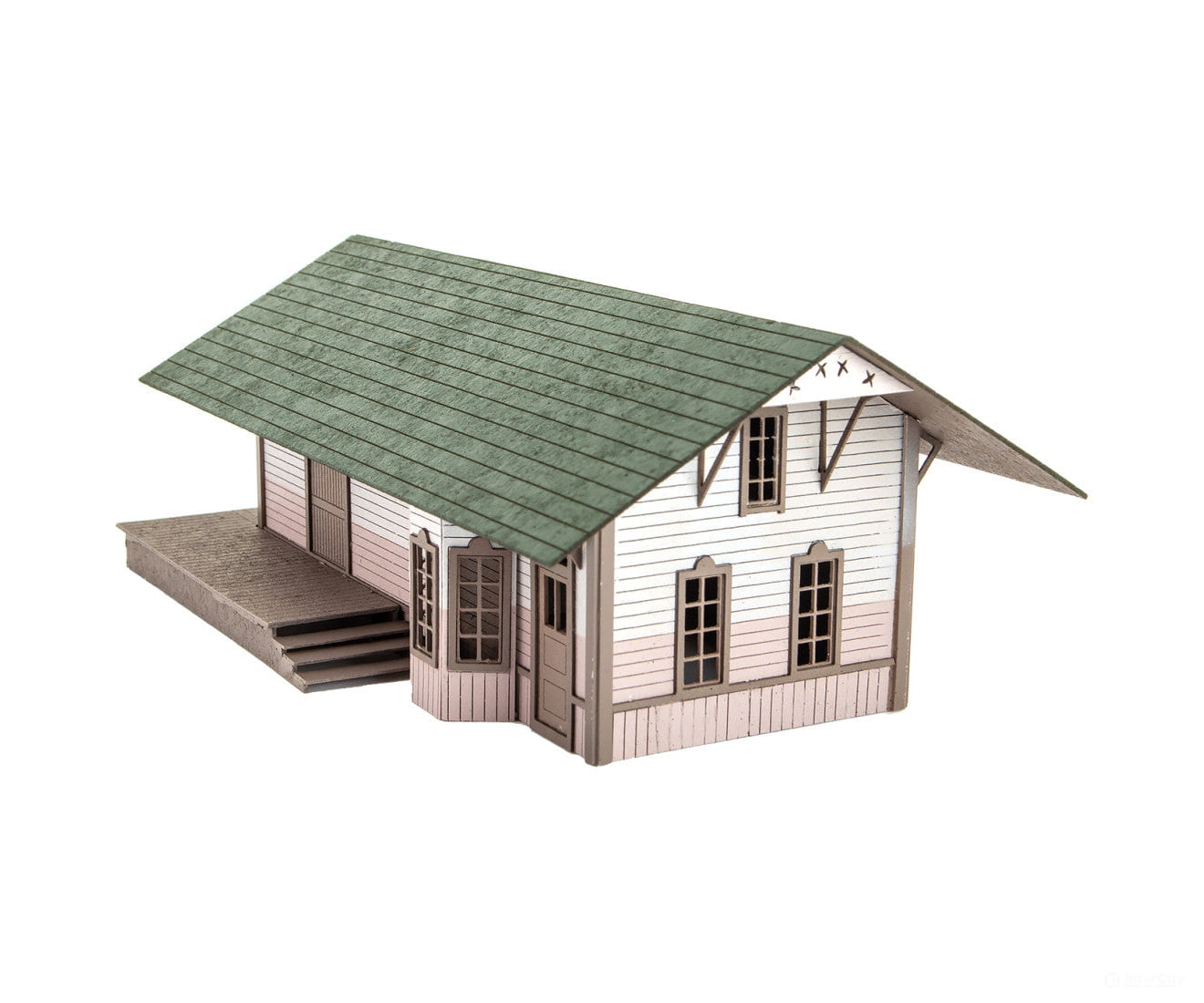 Micro Trains N 49945034 Mt&L Talent Train Station - Laser-Cut Multi-Media Kit Structures
