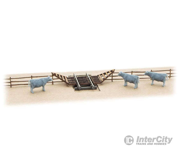 Micro Trains N 49945040 Cattle Guard and Fence - Kit - Guard and 36’’ of Fencing Other Scenery