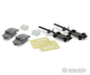 Micro Trains N 49945950 Humvee Military Vehicle - Kit Pkg(2) -- Undecorated Cars & Trucks