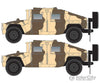 Micro Trains N 49945953 Humvee(R) Military Vehicle 2-Pack - Assembled -- Desert Camouflage Cars &