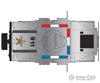 Micro Trains N 49945956 Humvee(R) Military Vehicle 2-Pack - Assembled -- Sheriff (Silver Black) Cars
