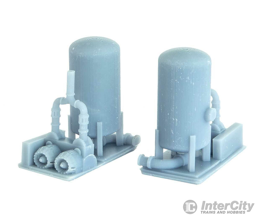 Micro Trains N 49945965 Pressure Vessel Load 2-Pack -- Undecorated Resin Castings Freight Loads &
