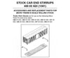 Micro Trains N 49965920 Stirrups -- For Stock Cars Pkg(12) Parts
