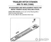 Micro Trains N 49975905 Tofc Flat Car Hitches -- (6 Each Raised & Retracted) Parts