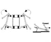 Micro Trains N 49990924 Automobile Rack - Kit -- Unpainted Pkg(2) Structures