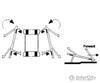 Micro Trains N 49990924 Automobile Rack - Kit -- Unpainted Pkg(2) Structures