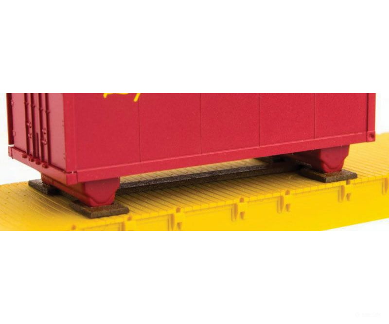 Micro Trains N 49990980 Modern Wagon Wheel Chocks -- Pkg(24) Detailing Parts